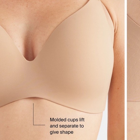 Knix WingWoman Contour Bra in Warm Sand SZ 6 NWT - Picture 3 of 10